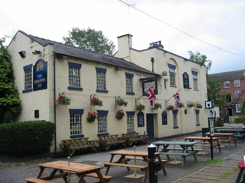 The Shroppie Fly pub in Audlem