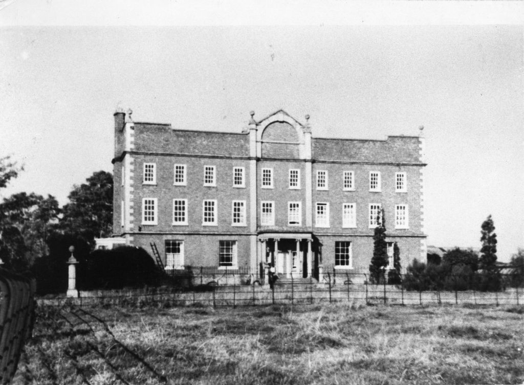Hankelow Hall, possibly in the 1960s